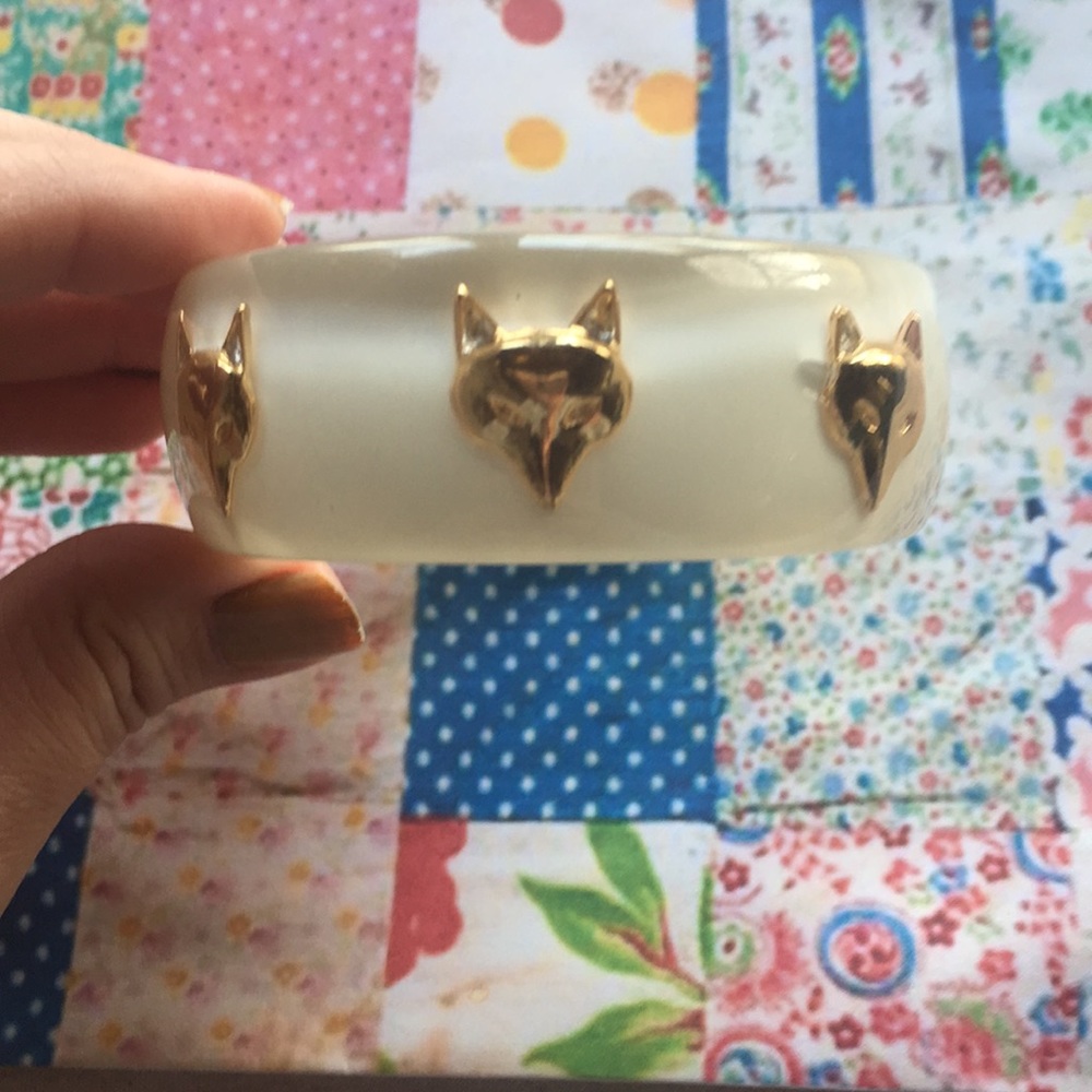 Vintage fox bracelet